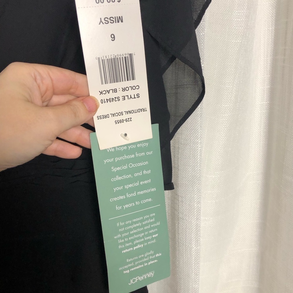 Scarlett Nite Black Dress NWT SIZE 6 - Picture 7 of 15